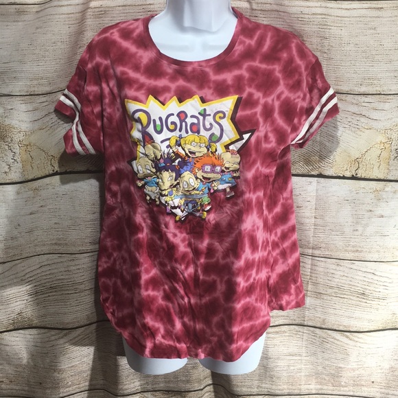 Nickelodeon Tops - Nickelodeon RugRats tee tie-dyed characters Large